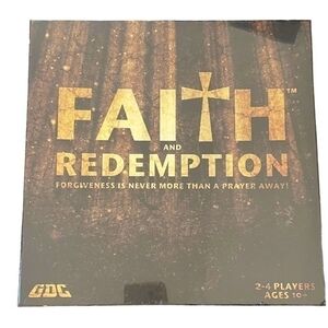Faith and Redemption Christian Board Game 2-4 Players Ages 10+ Family Sealed NIB